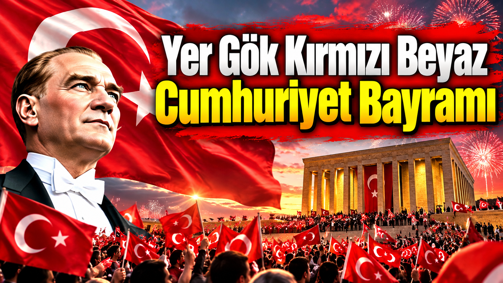 Bugün Türkiye Yer Gök Kırmızı Beyaz