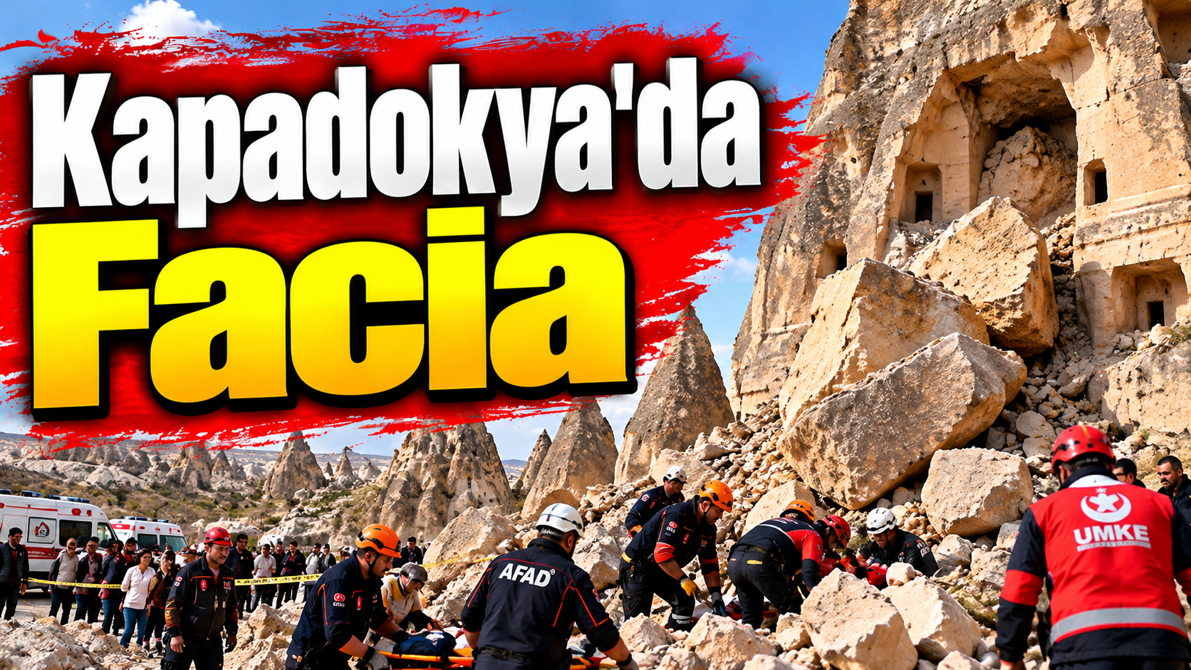 Kapadokya'da Facia: 3 Ölü, 5 Yaralı