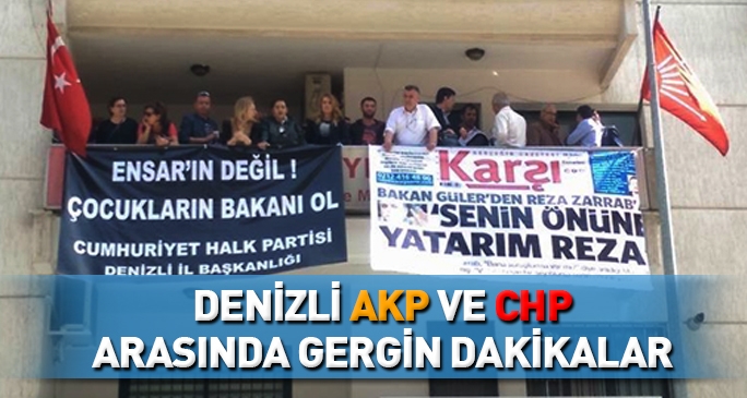Denizli AKP ve CHP Arasında gergin dakikalar