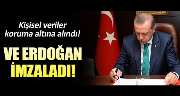 Erdoğan'dan 3 kanuna onay
