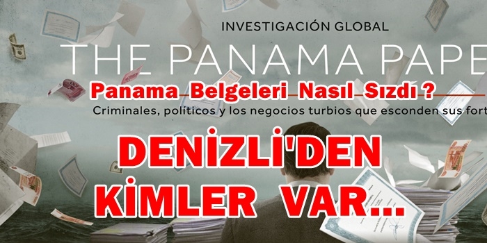 Panama Belgelerinde Kaç Denizlili Var ?