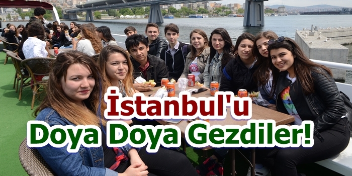 İstanbul'u Doya Doya Gezdiler...