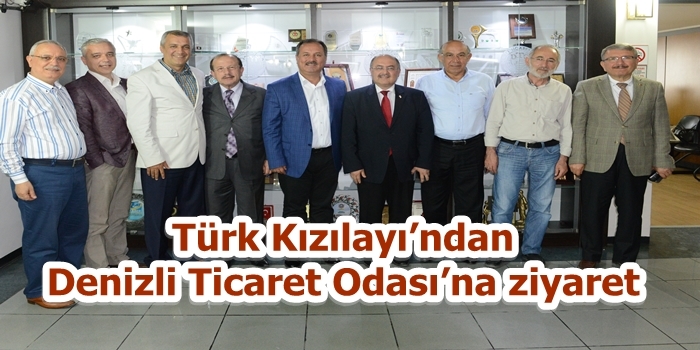 Türk Kızılayı’ndan Denizli Ticaret Odası’na ziyaret