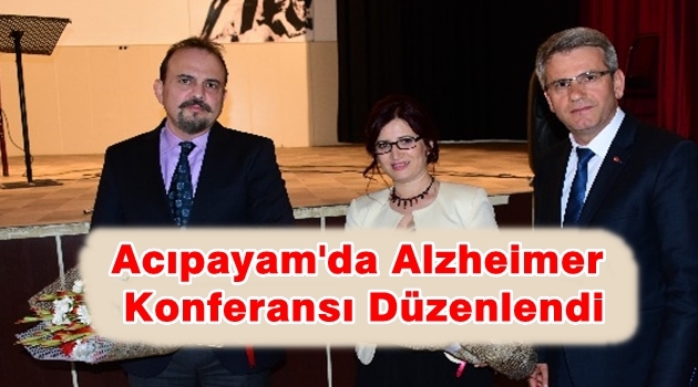 Acıpayam'da Alzheimer Konferansı Düzenlendi