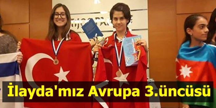 İlayda'mız Avrupa 3.üncüsü Oldu!
