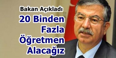20 Binden Fazla Öğretmen Alacağız