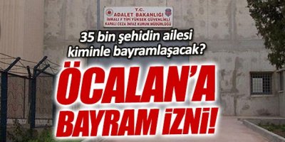 Öcalan'a bayram izni verildi