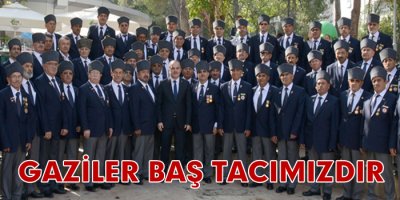 Gaziler Baş Tacımızdır!
