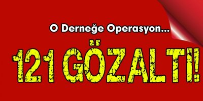 O derneğe FETÖ Operasyonu!