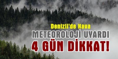 Dikkat! Meteoroloji Uyardı...