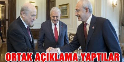 2.5 Saat Süren Görüşmenin Ardından