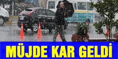 Şehir İçinde Kar Yağışı
