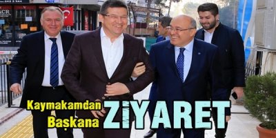 Kaymakam Balcıoğlu'nun Ziyareti