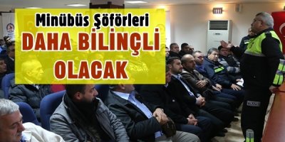 Büyükşehir’den Minibüs Şoförlerine Eğitim