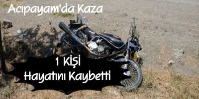 Acıpayam'da Kaza....