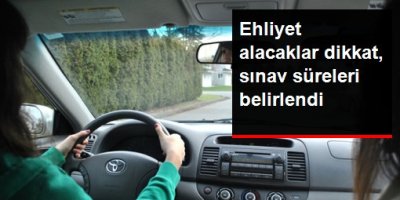 Ehliyet Alacaklar Dikkat!