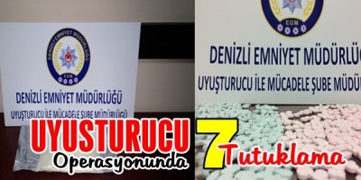 Denizli Emniyeti Uyuşturucuya Geçit Vermedi