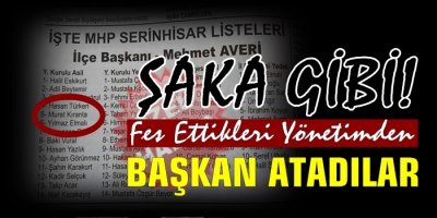 MHP Denizli Serinhisar'a Yeni Başkan!..