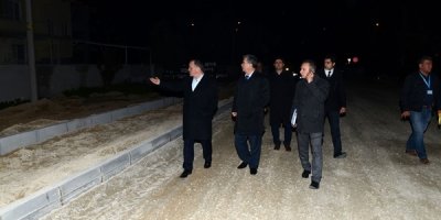 Başkan Gürlesin Gece Gündüz Denetimde