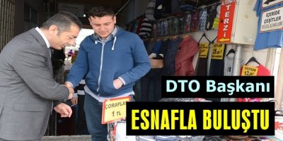 Erdoğan,Esnafı Ziyaret Etti