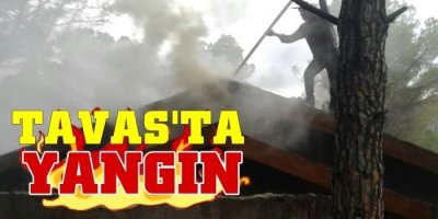 Tavas'ta Korkutan Yangın