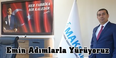 Sarı:Emin Adımlarla Yürüyoruz