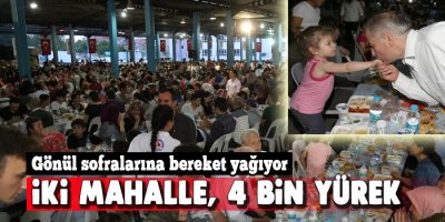 Gönül Sofraları Dolup Taşıyor
