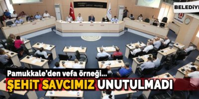 Pamukkale'den Vefa Örneği