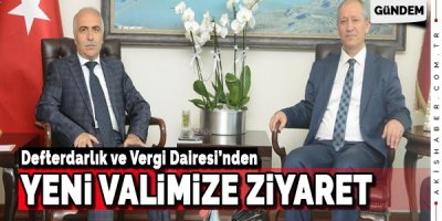 Vali Karahan'a Makamında Ziyaret