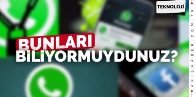 Whatsapp'ın Bu Özelliklerini Biliyor muydunuz?