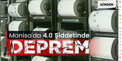 Manisa Güne Depremle Uyandı