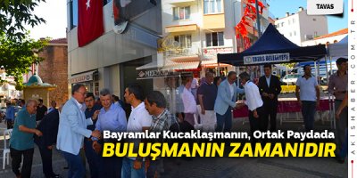 Tavas Belediyesi Bayramlaşma Etkinliği Düzenledi