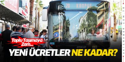Denizli'de Toplu Taşımaya Zam