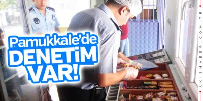 Pamukkale'de Okul Kantinlerine Sıkı Denetim