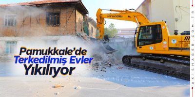 Bağımlıların Yuvası Olan Evler Yıkılıyor