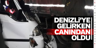 Denizlili Sürücü Aydın'da Hayatını Kaybetti