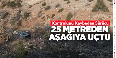 Kontrolden Çıkarak Dereye Savruldu