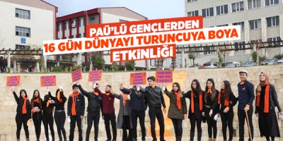PAÜ'de Kadına Yönelik Şiddetle Mücadeleye Destek