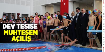 İncilipınar Kapalı Yüzme Havuzu ve Spor Kompleksi Açıldı