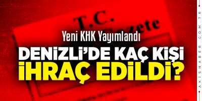 İşte İhraç Edilen O İsimler...