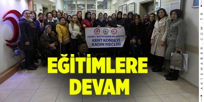 Kent Meclisi Eğitimlere Devam Ediyor