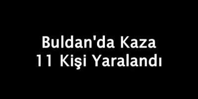 İşçi Minibüsü Kaza Yaptı,11 Yaralı