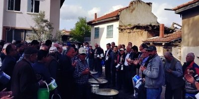 Tavas,Vakıf Mahallesinde Keşkek Hayrı Yaptı