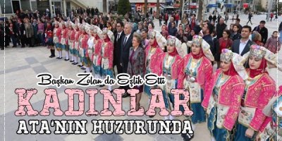 Kent Konseyi Kadınları Ata'nın Huzurunda