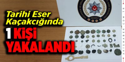 Tarihi Eser Kaçakçılığına Yönelik Operasyon