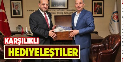 Osman Zolan, Yalçın Akdoğan'ı Ağırladı