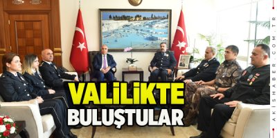 Mevlüt Demir, Vali Karahan'ı Ziyaret etti