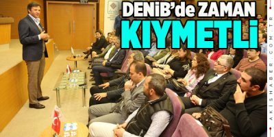 DENİB Akademi'den Zaman Yönetimi Semineri
