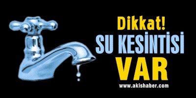 Planlı Su Kesintisi