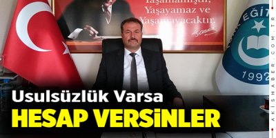Bu Konunun Takipçisi Olacağız